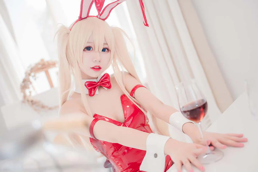 猫君君MaoJun – 英梨梨兔女郎 Cosplay-第2张