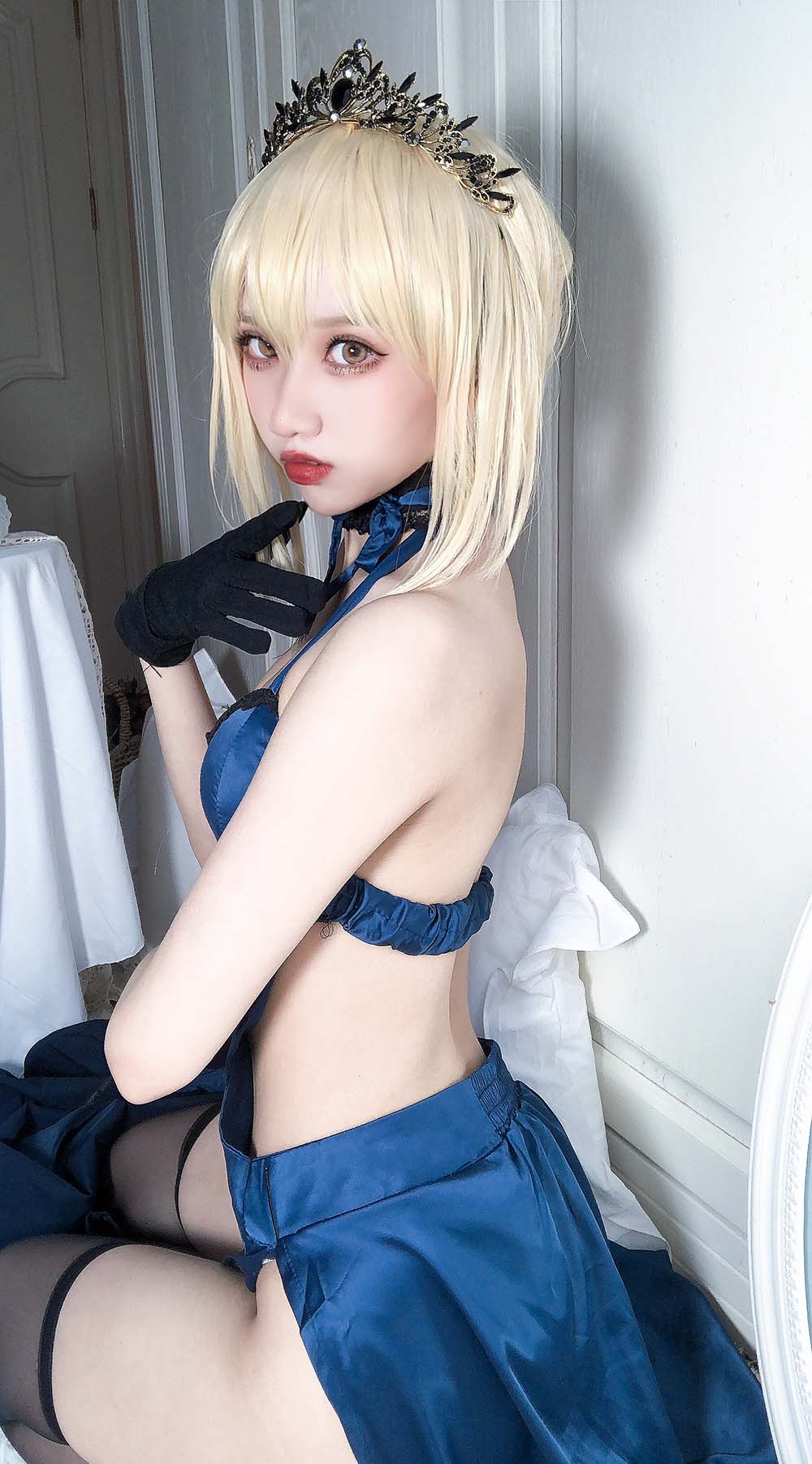 果咩酱w – 黑呆 Cosplay-第1张