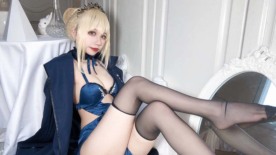 果咩酱w – 黑呆 Cosplay-第2张