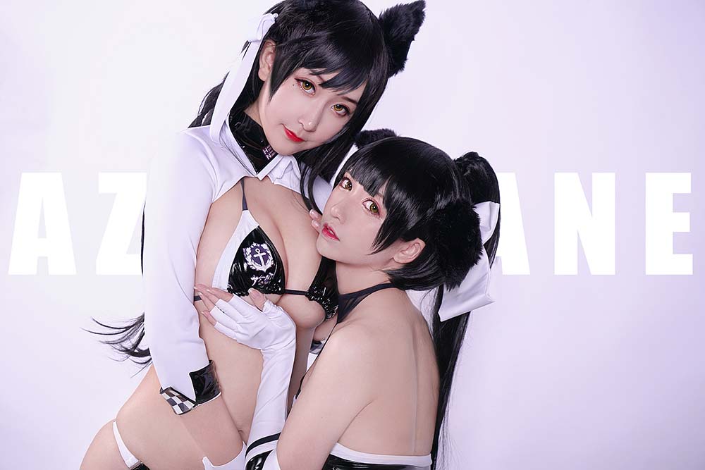 鳗鱼霏儿 – 双人本 赛车娘 Cosplay-第2张