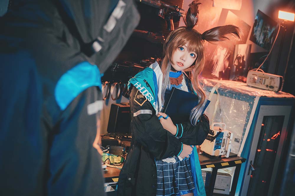 猫君君MaoJun – 明日方舟 阿米娅 Cosplay-第1张