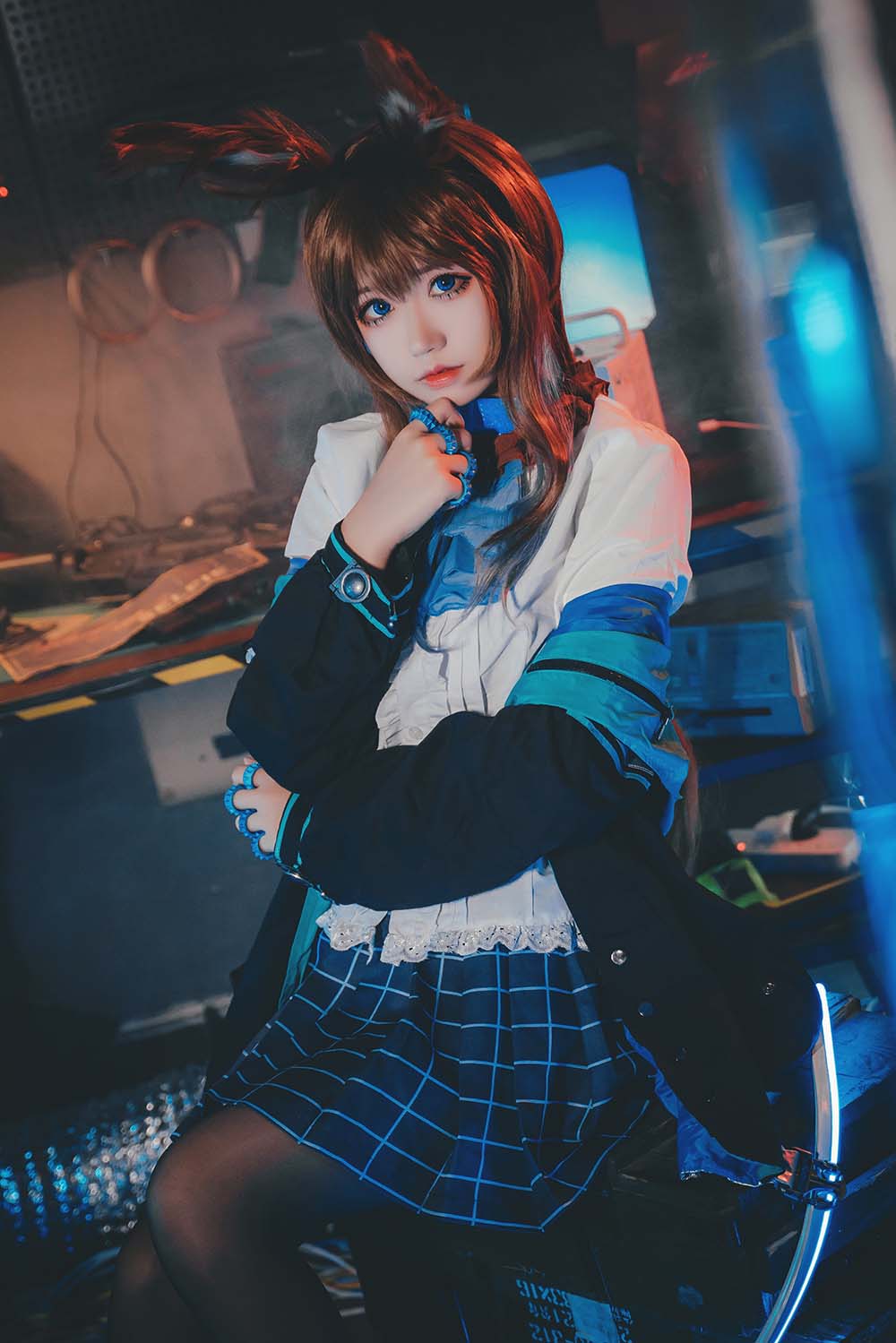 猫君君MaoJun – 明日方舟 阿米娅 Cosplay-第2张
