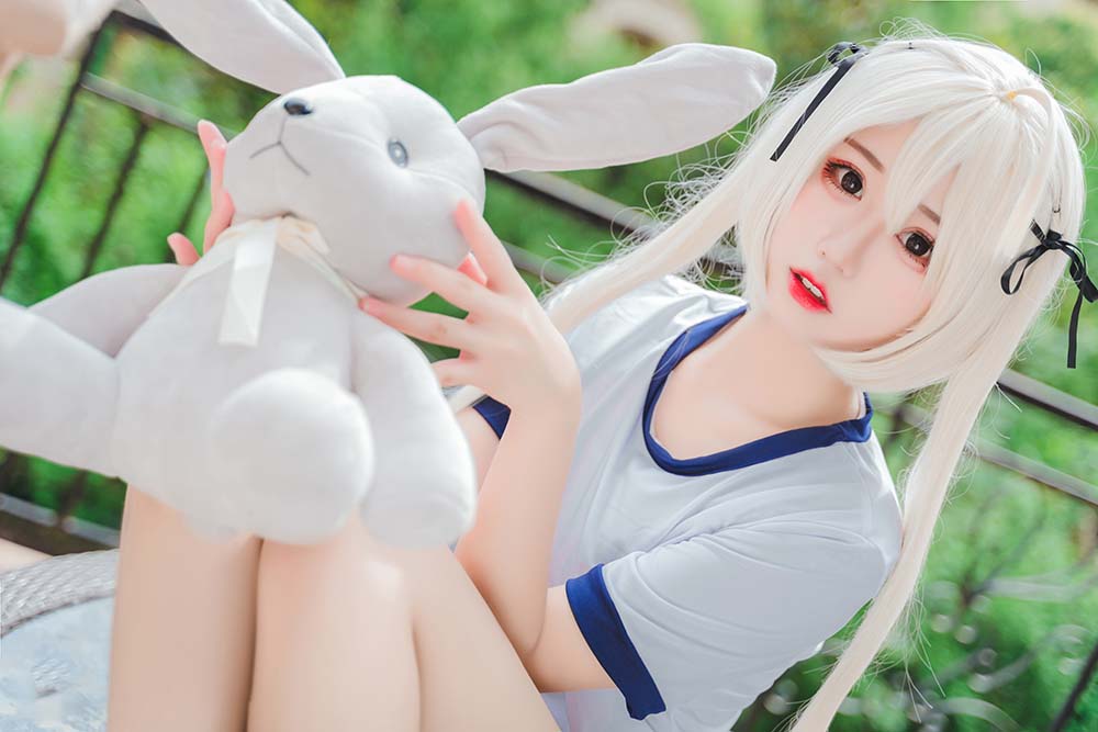 猫君君MaoJun – 体操服穹妹 Cosplay-第1张