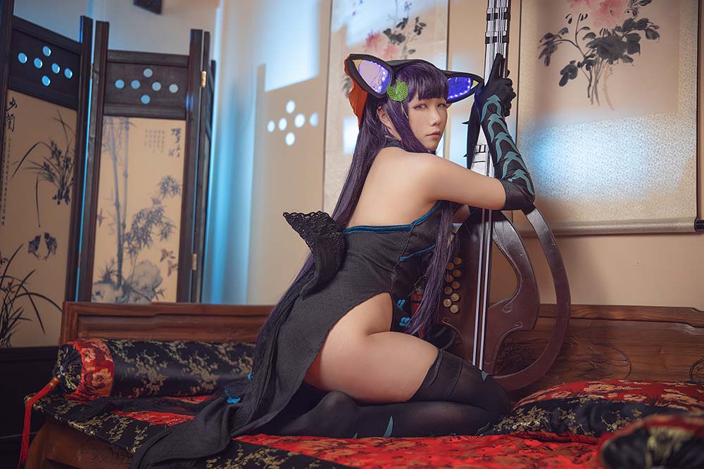 麻花麻花酱 – 杨玉环满破+特效+二破 Cosplay-第2张