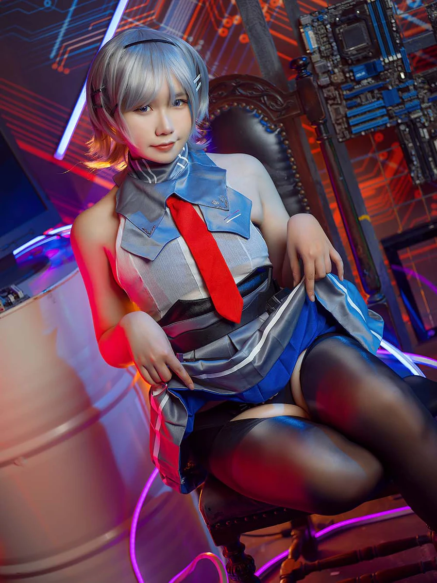 麻花麻花酱 – 碧蓝航线里诺 Cosplay-第2张