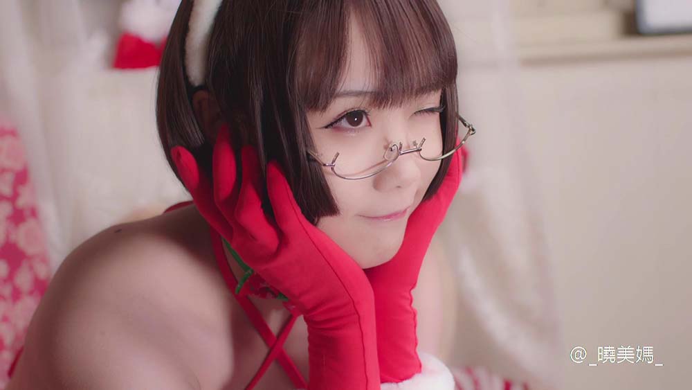曉美媽 – 圣诞视频 Cosplay-第2张