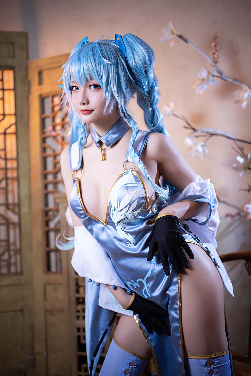 星之迟迟 – 秘密花园 PA15翠雀媚 Cosplay-第2张
