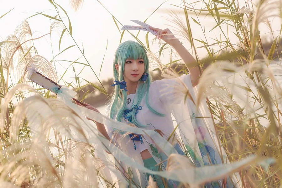 弥音音ww – 一只神奇的阿斯 Cosplay-第1张
