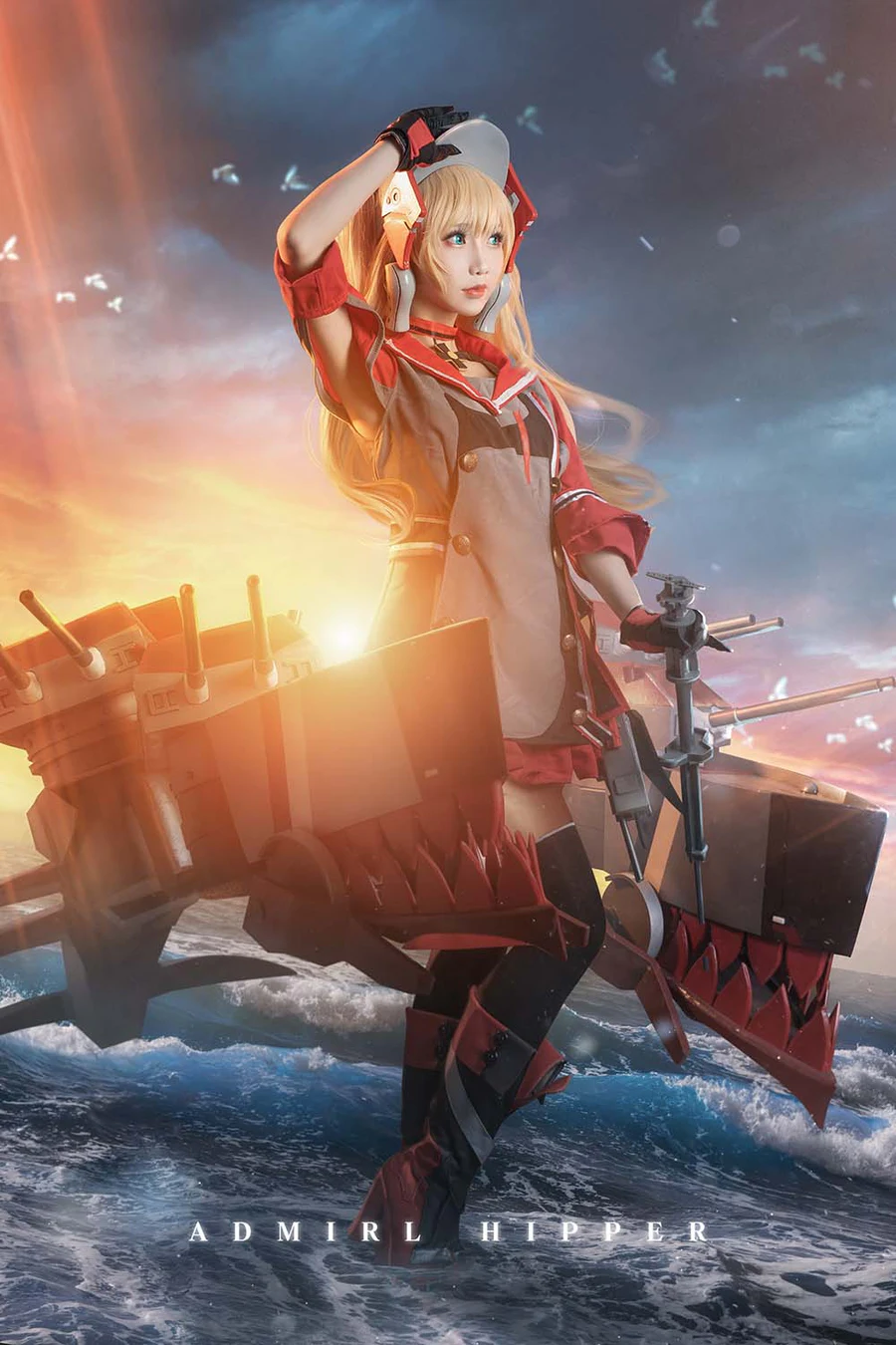 面饼仙儿 – 希佩尔上将 Cosplay-第1张