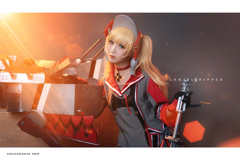 面饼仙儿 – 希佩尔上将 Cosplay-第2张