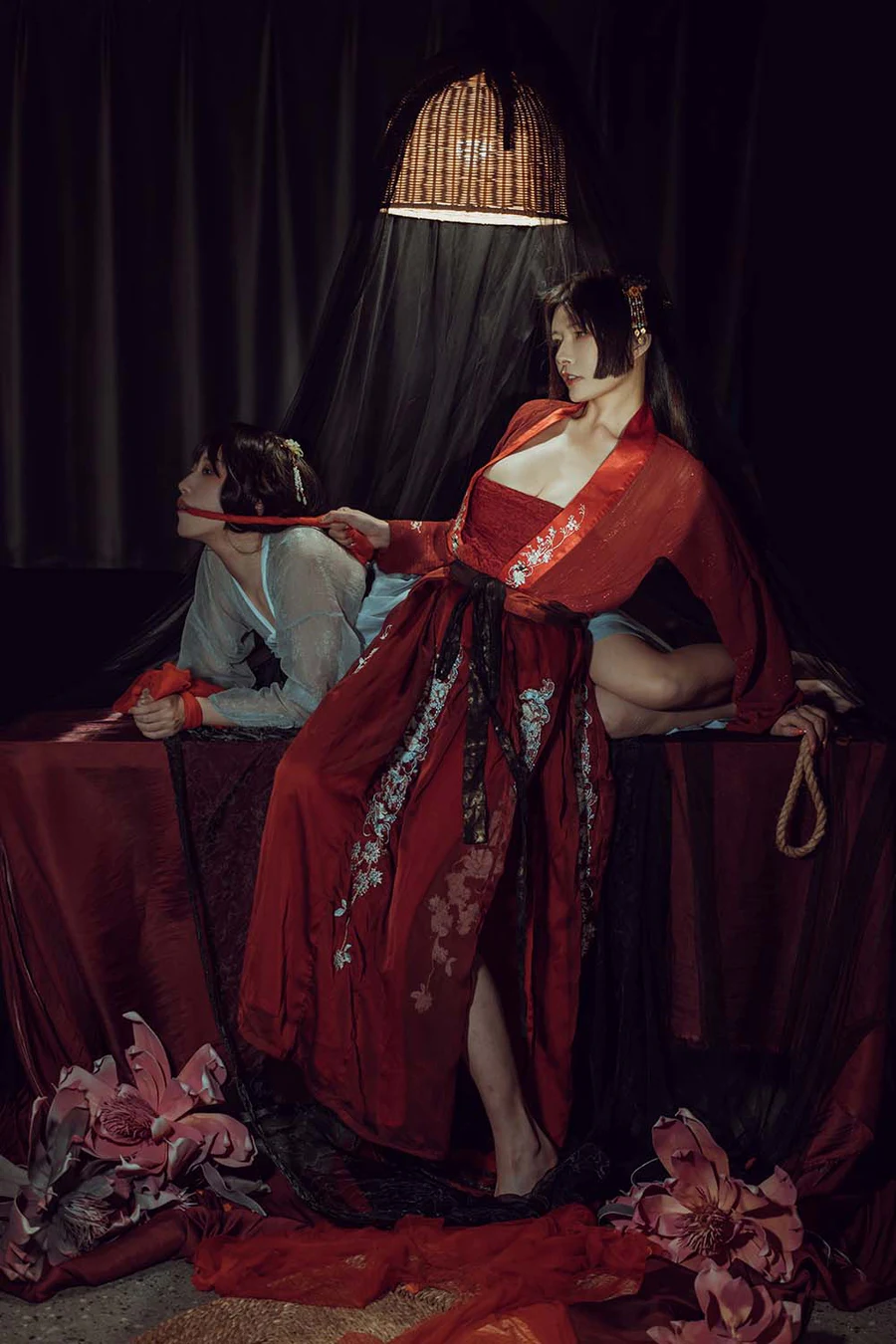 秋和柯基(夏小秋秋秋) – 昏红帐 Cosplay-第2张