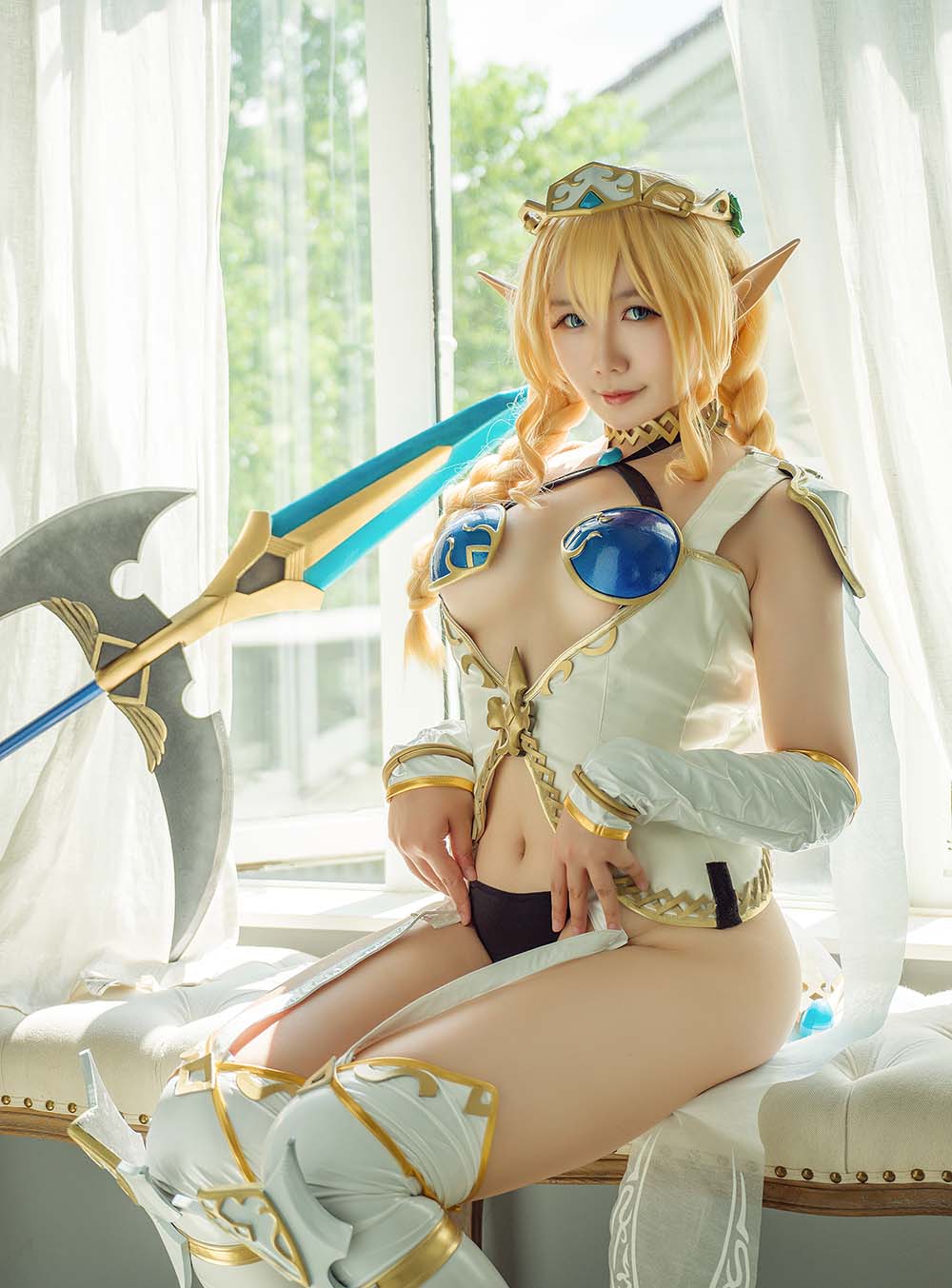 麻花麻花酱 – 精灵村 Cosplay-第1张