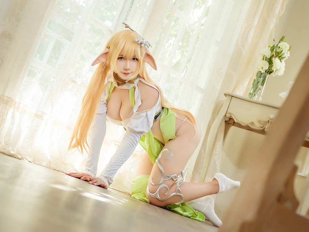 麻花麻花酱 – 精灵村 Cosplay-第2张
