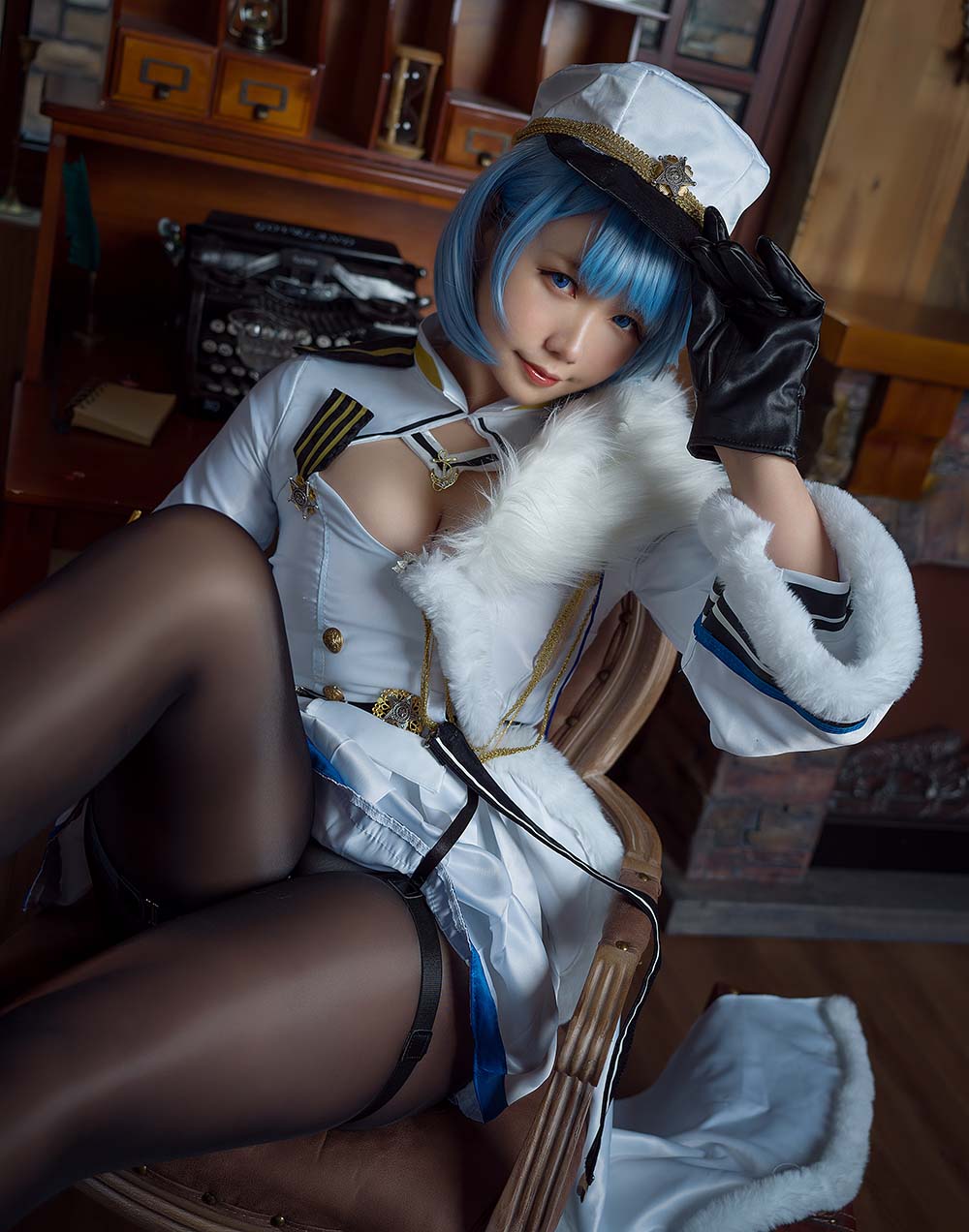 麻花麻花酱 – 恰巴耶夫 Cosplay-第1张