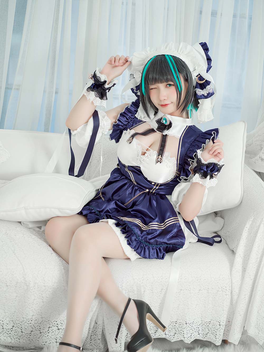 麻花麻花酱 – 柴郡 Cosplay-第2张