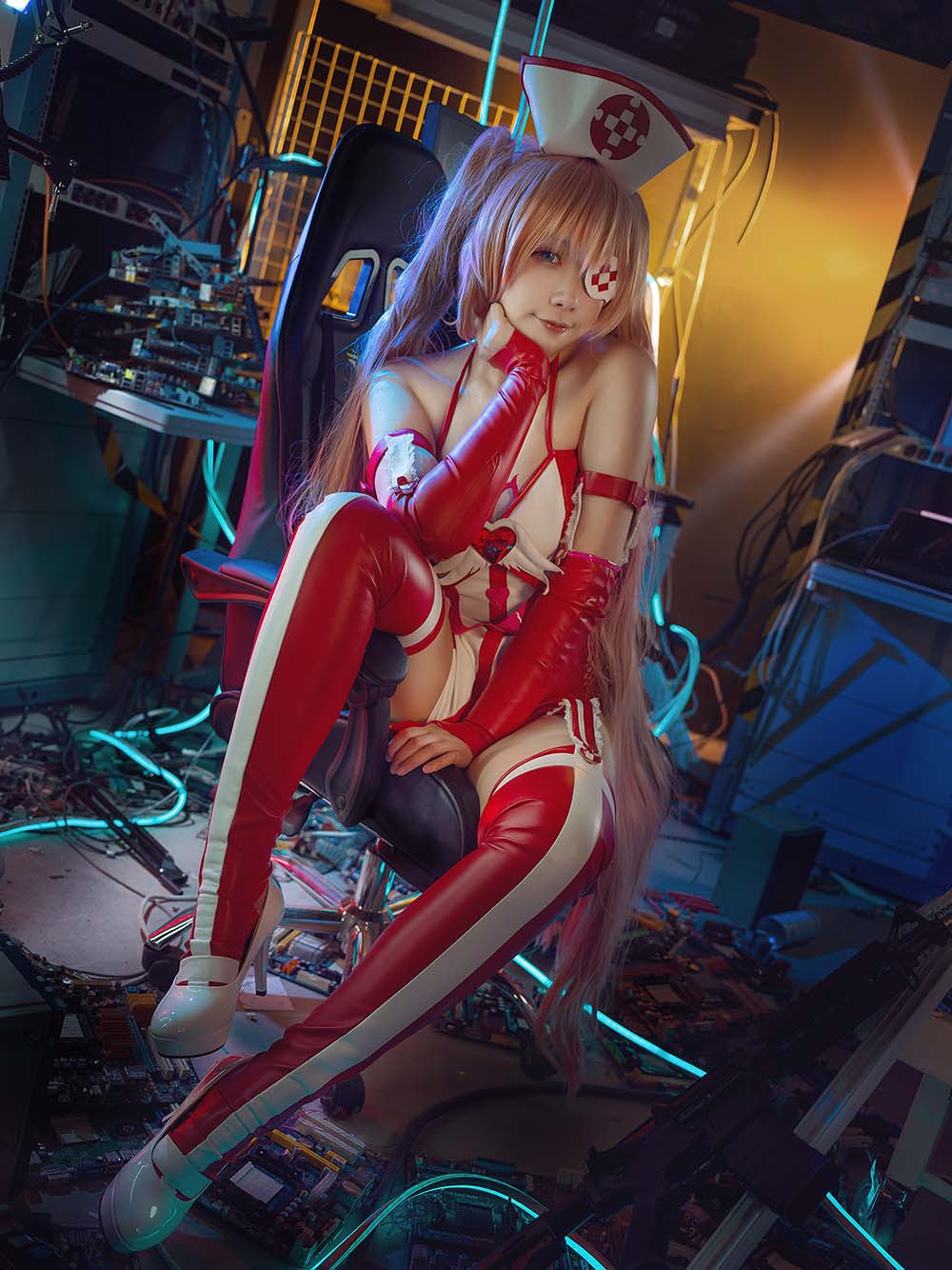 麻花麻花酱 – 天命之子 狄蜜特 Cosplay-第1张