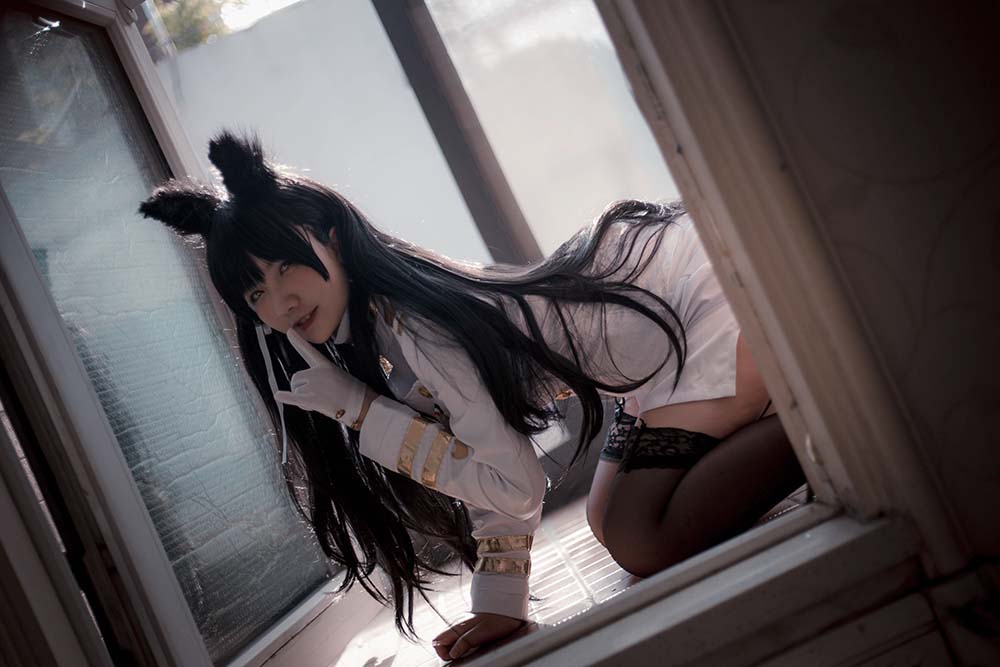 阿半今天很开心 – 爱宕 Cosplay-第1张