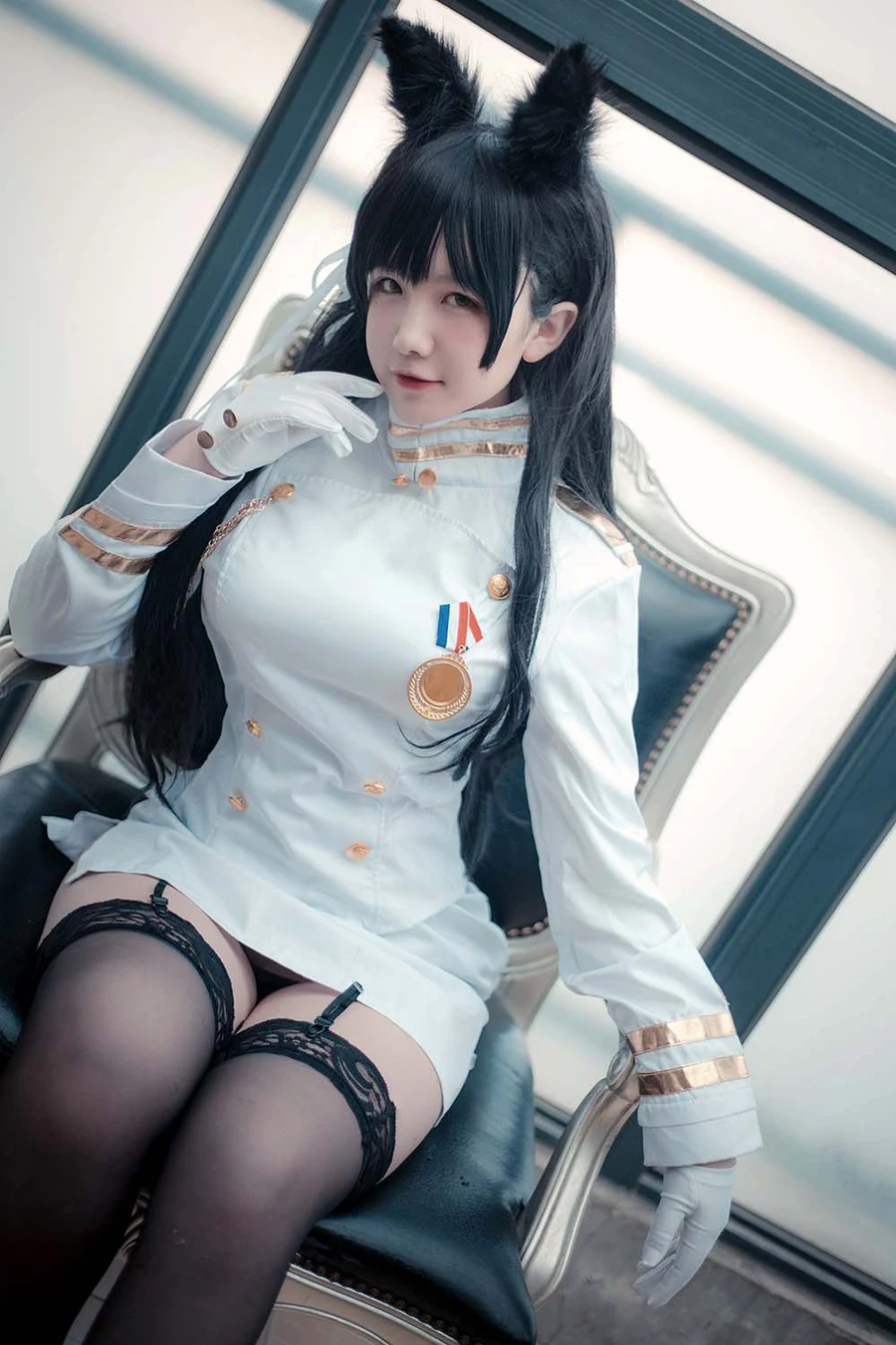阿半今天很开心 – 爱宕 Cosplay-第2张