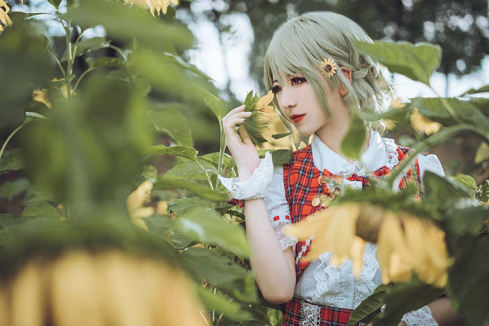 弥音音ww – 四季のフラワーマスター Cosplay-第1张