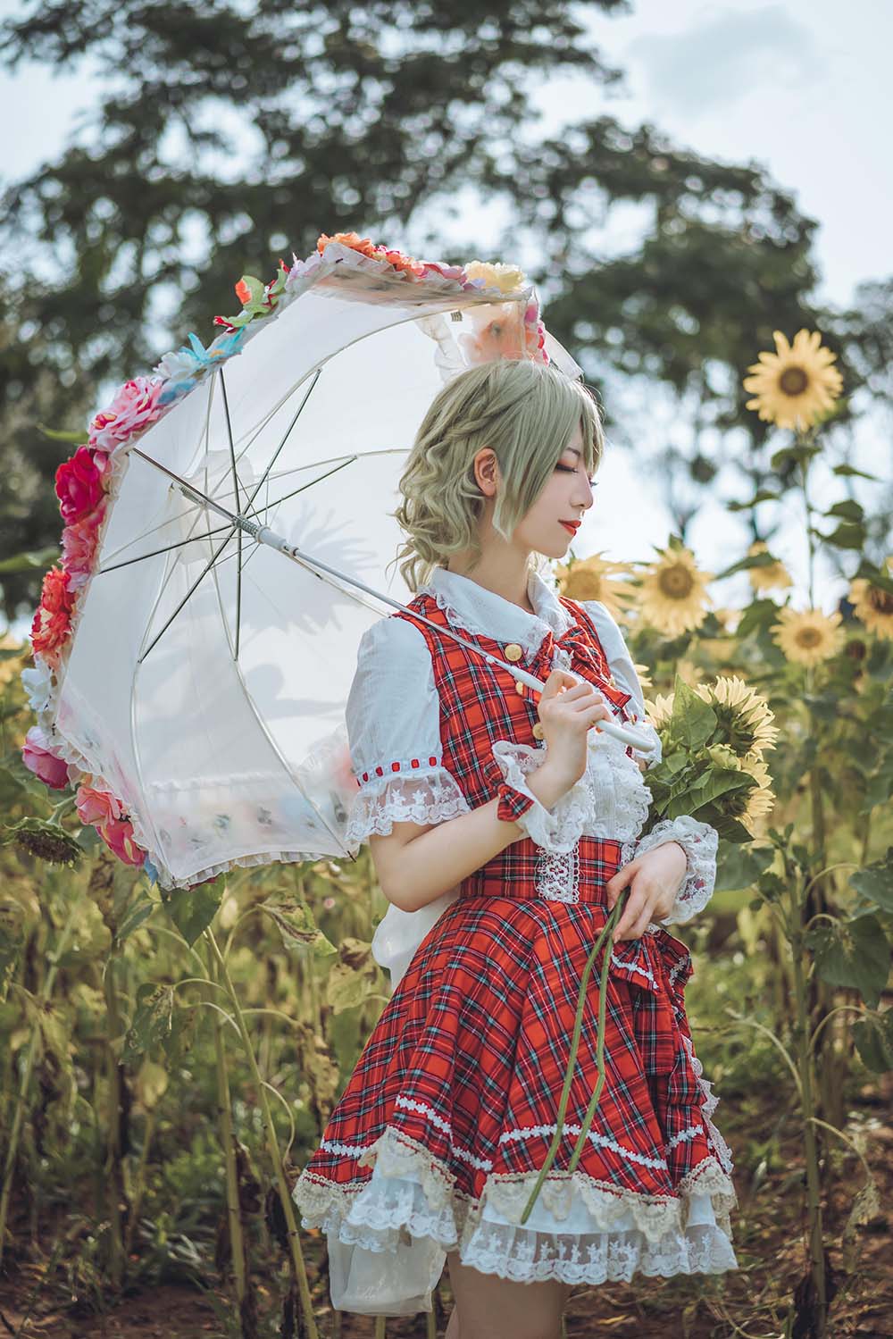 弥音音ww – 四季のフラワーマスター Cosplay-第2张