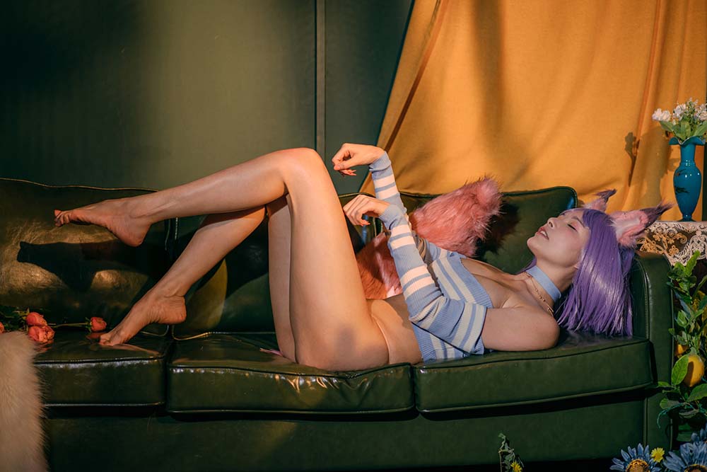 秋和柯基(夏小秋秋秋) – 兽耳娘 狐狸 Cosplay-第2张