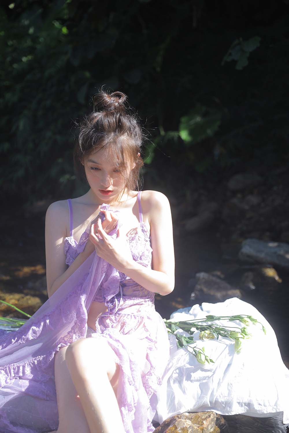 [YITUYU艺图语]2022.09.06 小溪水写真 栗子 YITUYU艺图语-第1张