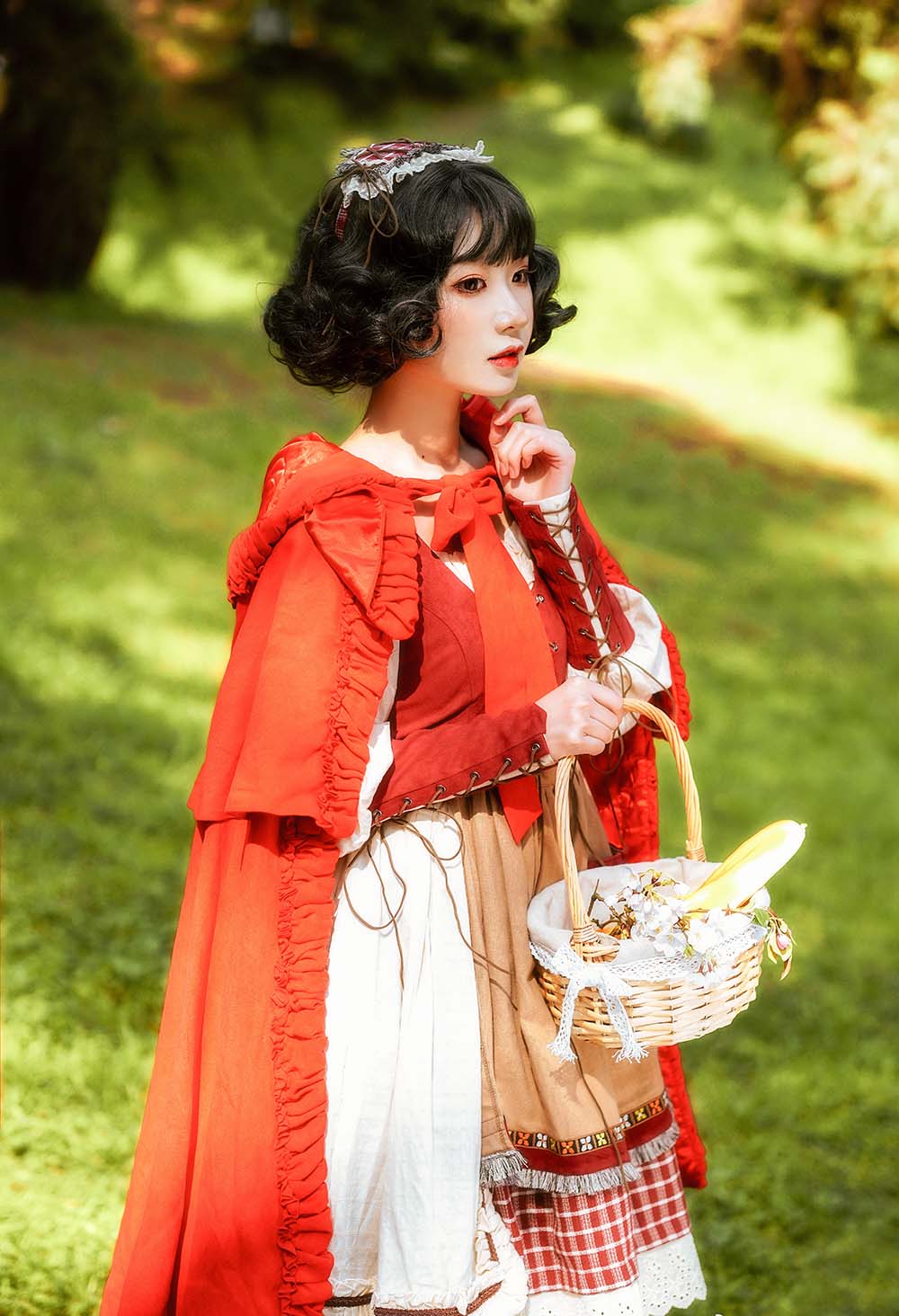 阿包也是兔娘 – lolita红裙2 Cosplay-第1张