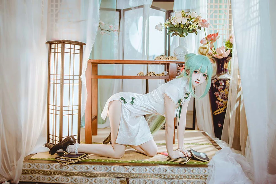 Coser衣衣 – 初音韶华 Cosplay-第2张