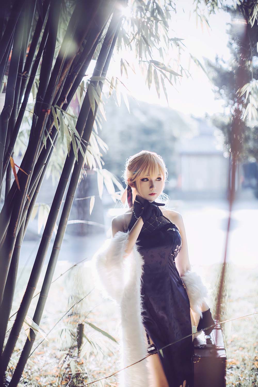 Coser衣衣 – 少女前线 紫雨心 Cosplay-第2张