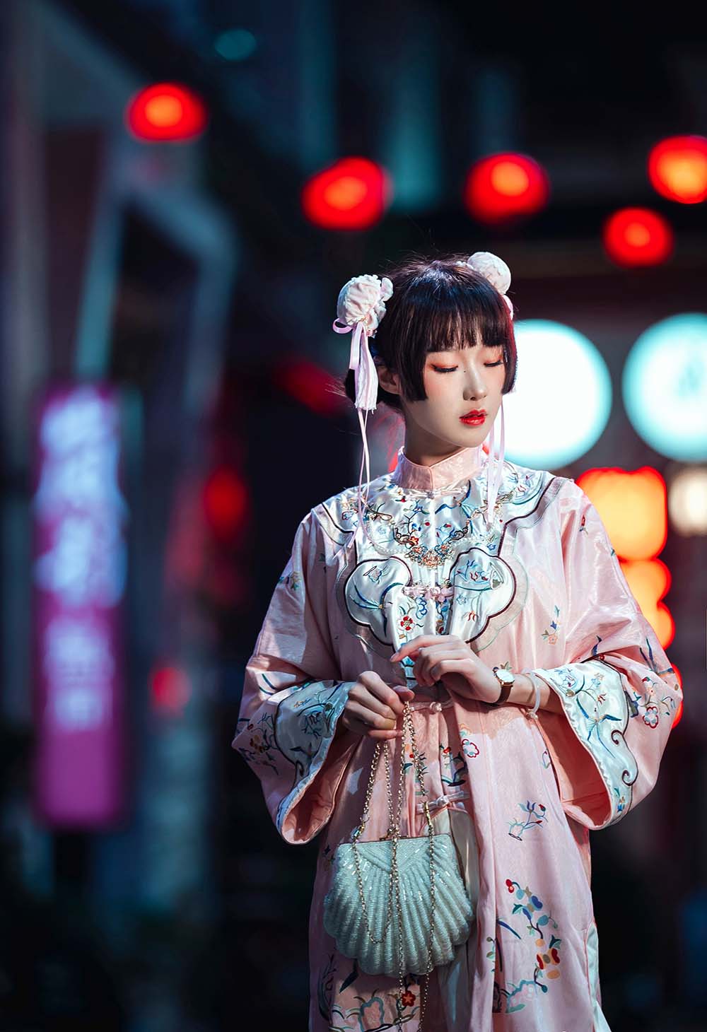 阿包也是兔娘 – 国潮少女 Cosplay-第1张