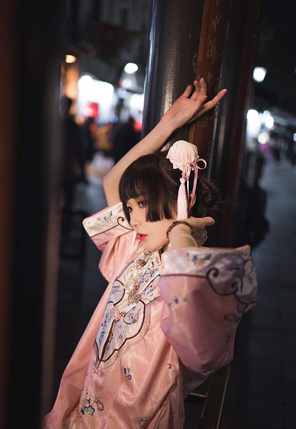 阿包也是兔娘 – 国潮少女 Cosplay-第2张