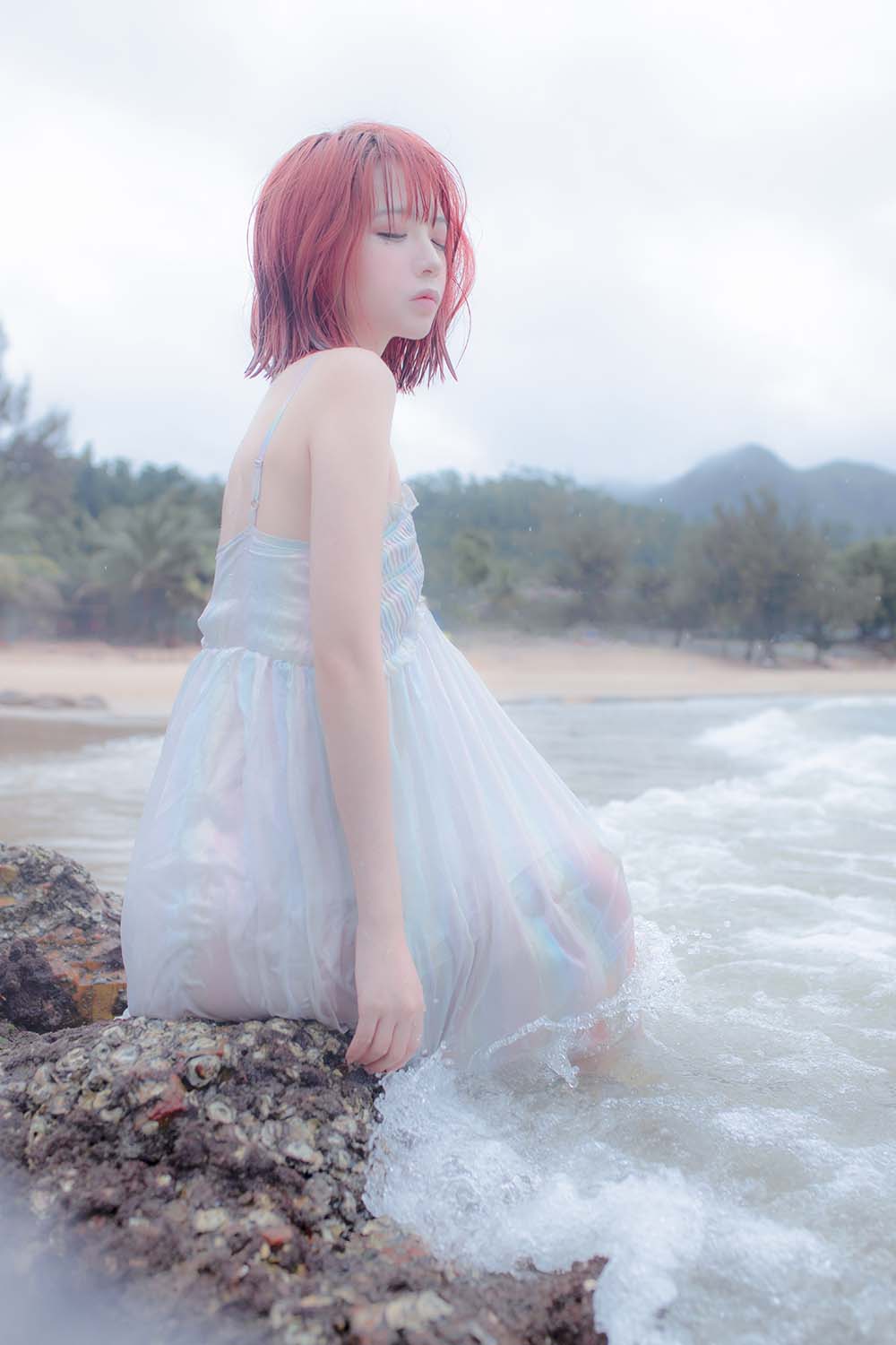 疯猫ss – 思绪之礁石人鱼 Cosplay-第1张