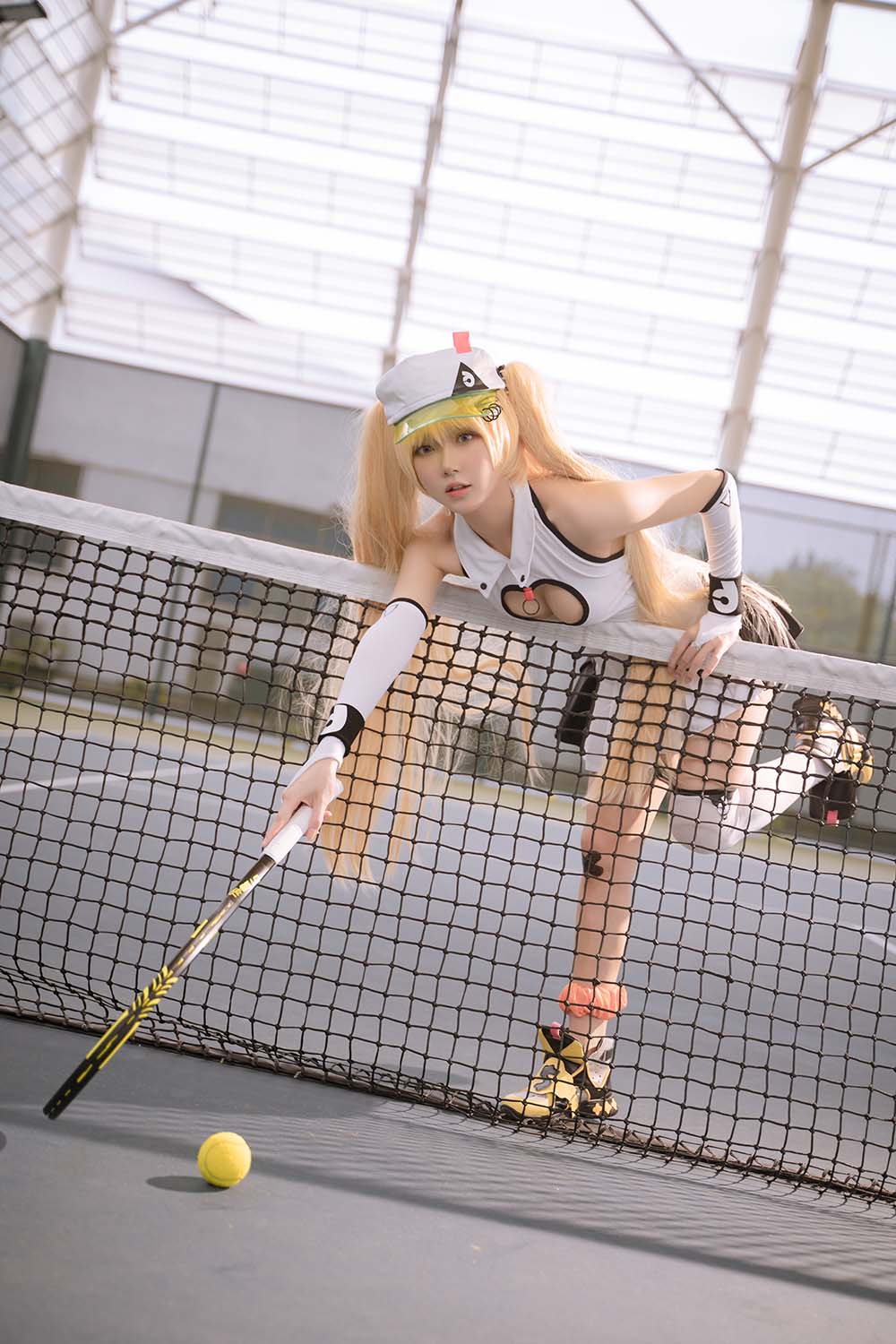 阿包也是兔娘 – 贝奇网球服 Cosplay-第1张