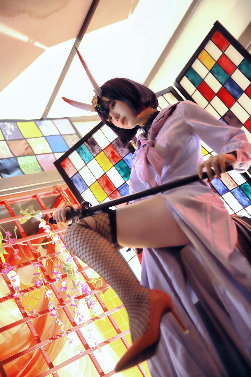 Shika小鹿鹿 – 酒吞童子 Cosplay-第2张