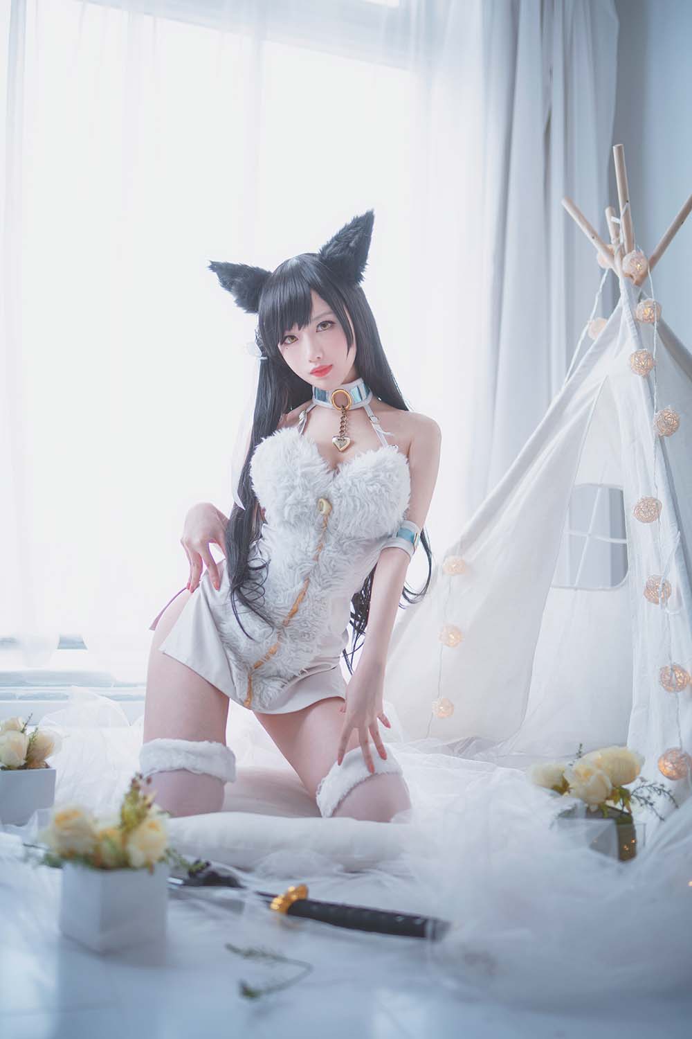 Shika小鹿鹿 – 爱宕 同人福利 Cosplay-第1张