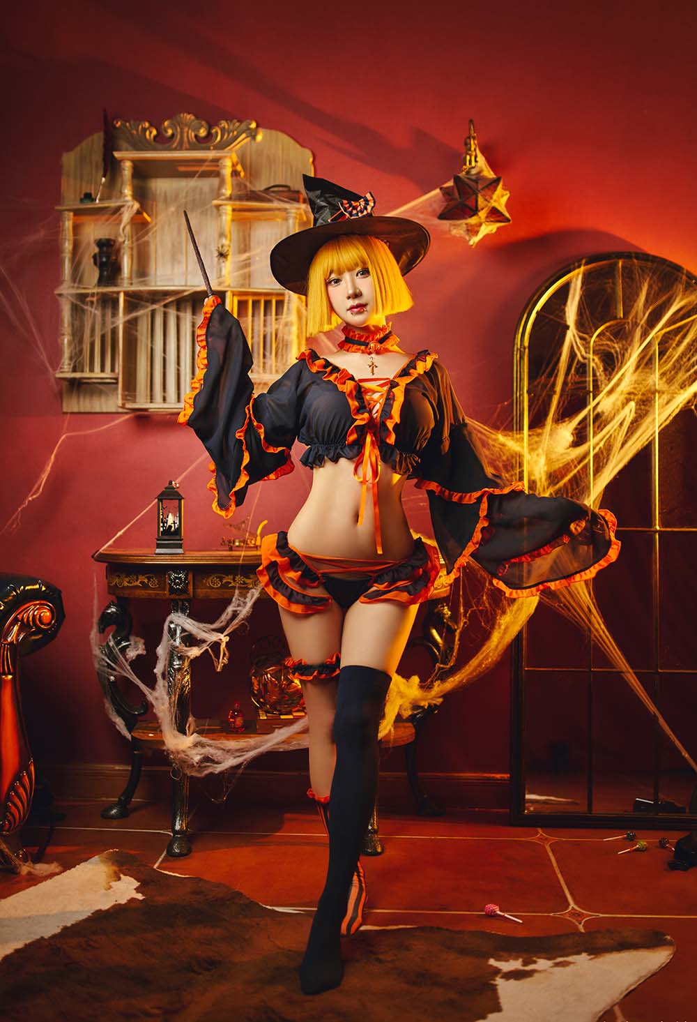 阿包也是兔娘 – 万圣节 Cosplay-第1张