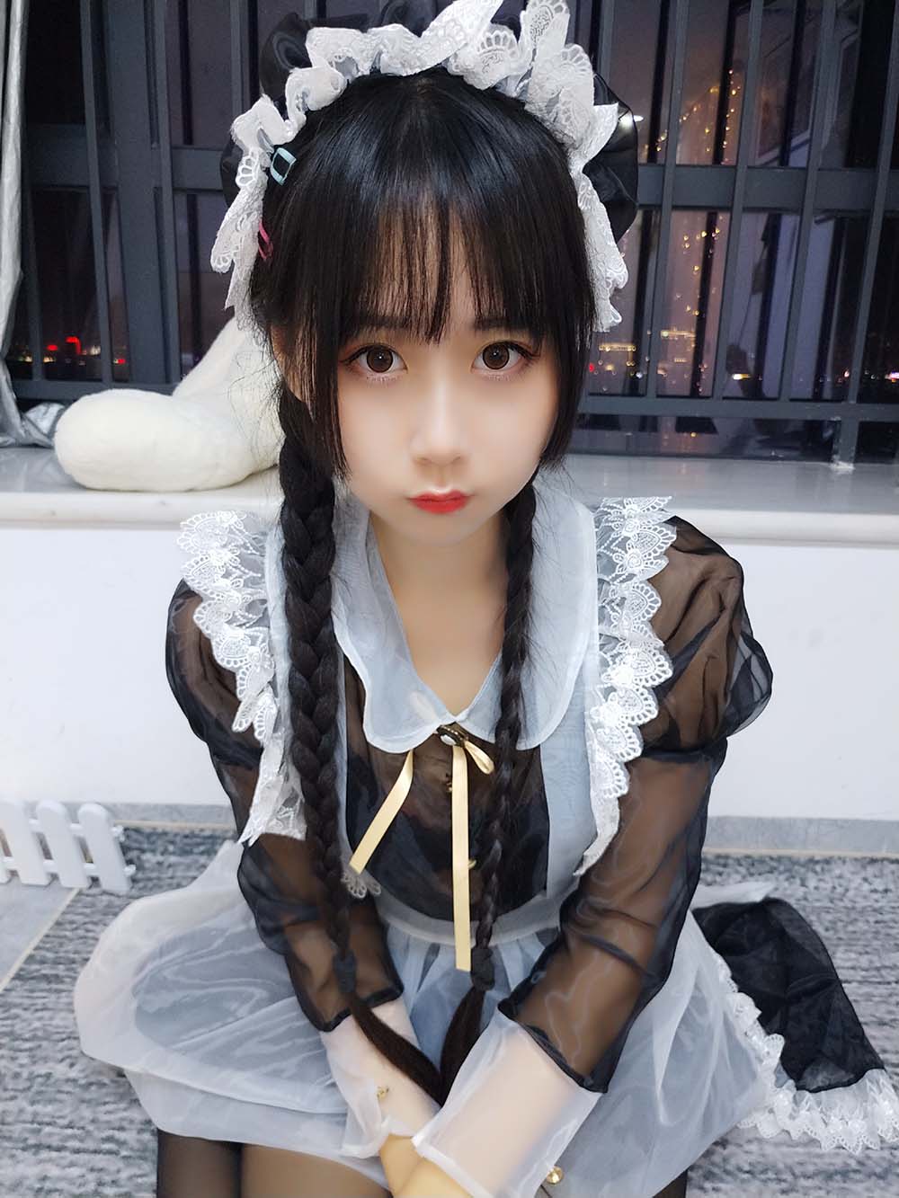 萌芽儿o0 – 透明女仆 Cosplay-第2张