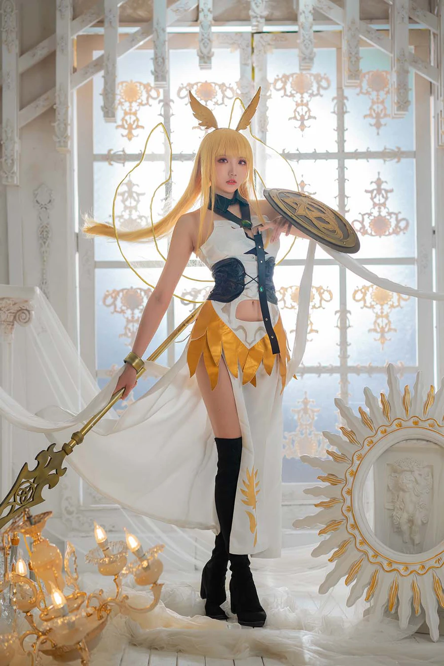 瓜希酱 – 瓦尔基里 Cosplay-第1张