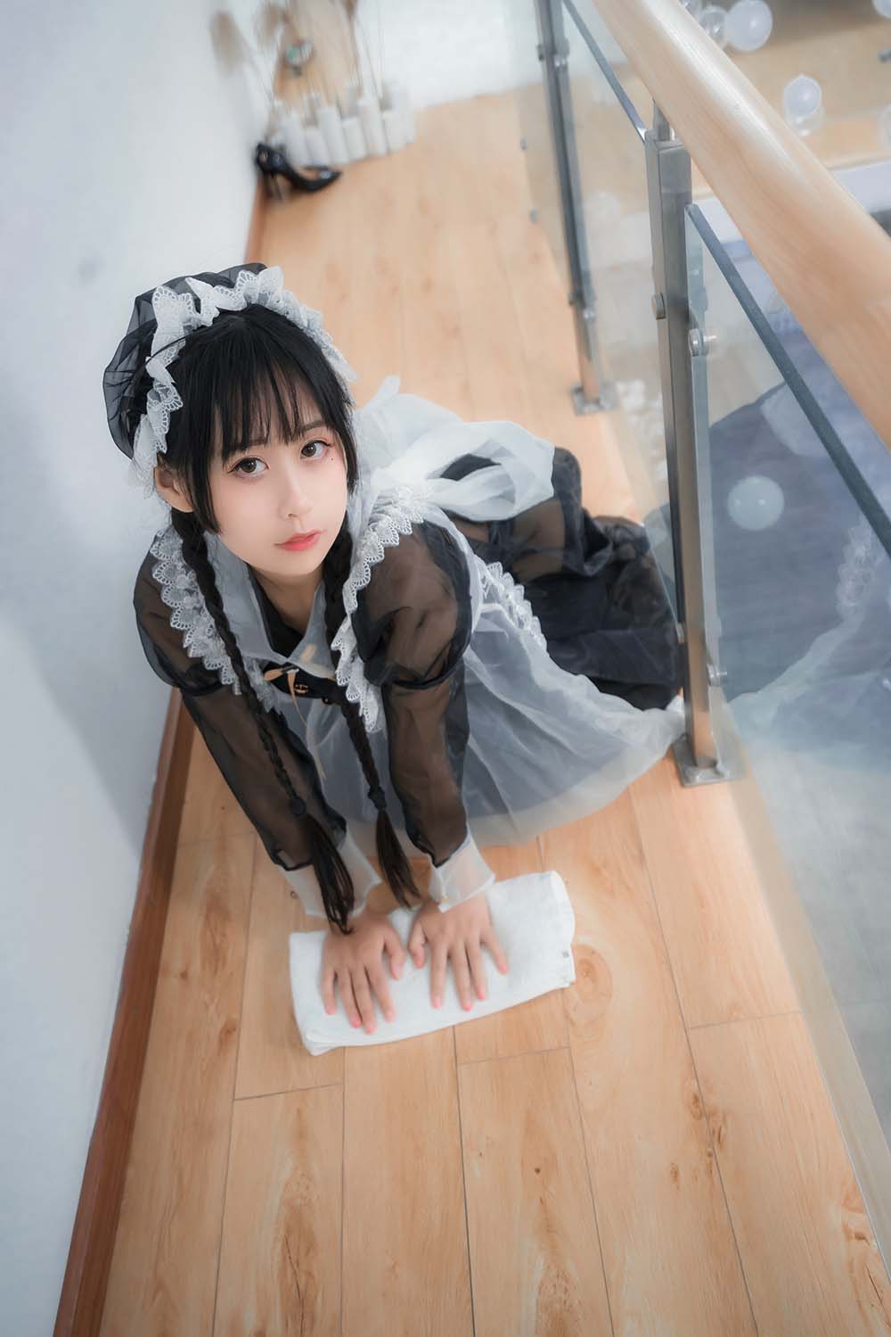 萌芽儿o0 – 透明女仆2 Cosplay-第2张