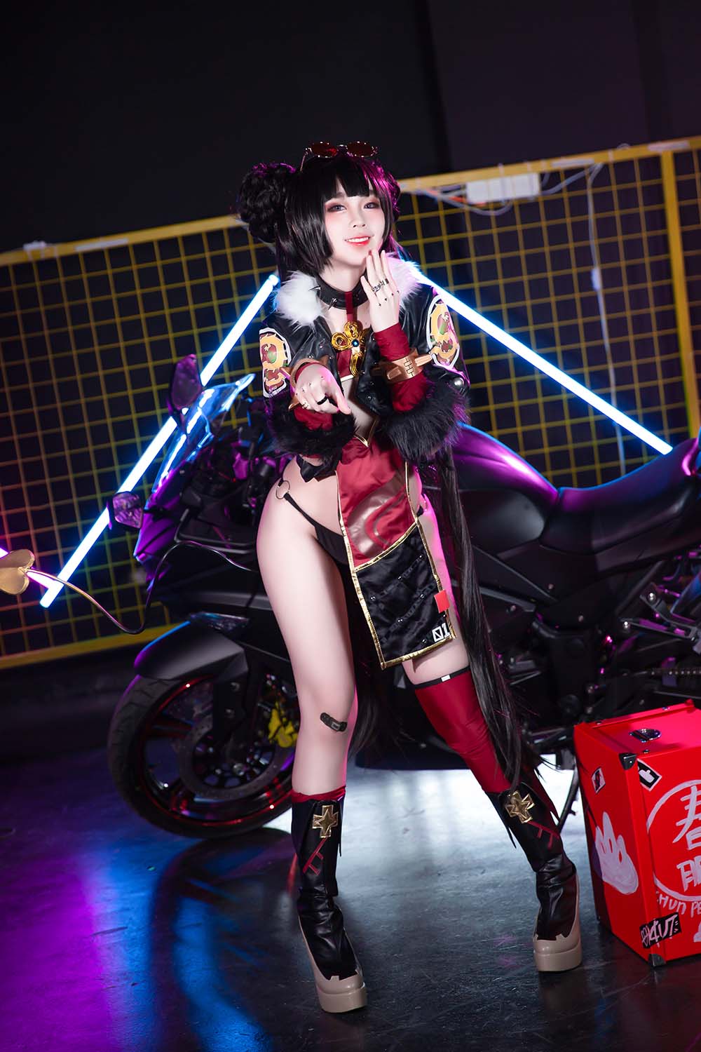 G44不会受伤 – 春鹏饺子外卖小妹 Cosplay-第1张
