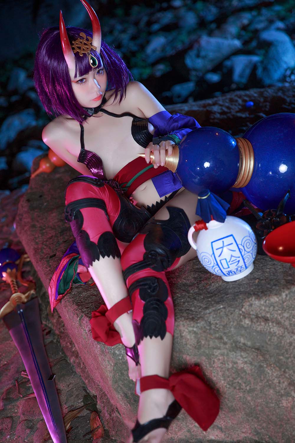 G44不会受伤 – 酒吞童子 Cosplay-第2张