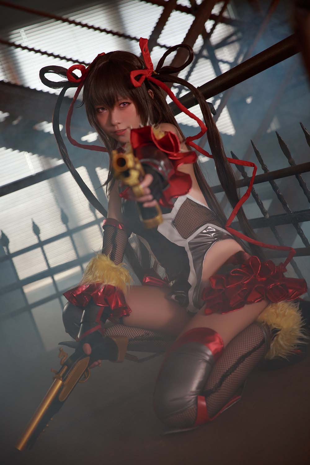 G44不会受伤 – 対魔忍ユキカゼ Cosplay-第2张