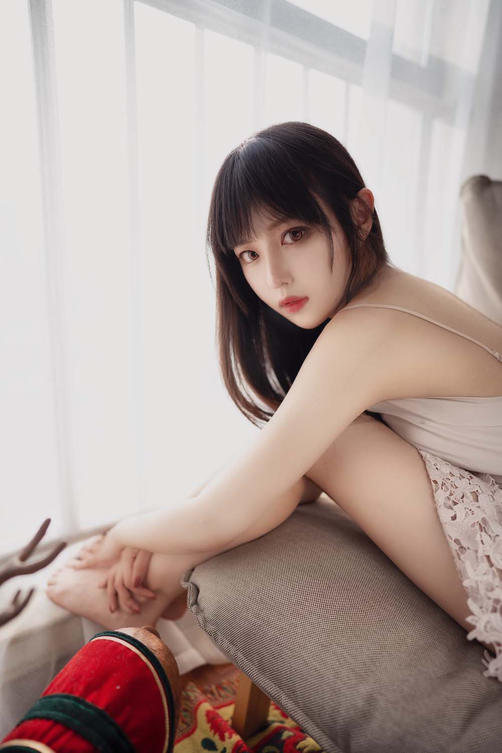 Shika小鹿鹿 – 长发姑娘 Cosplay-第1张