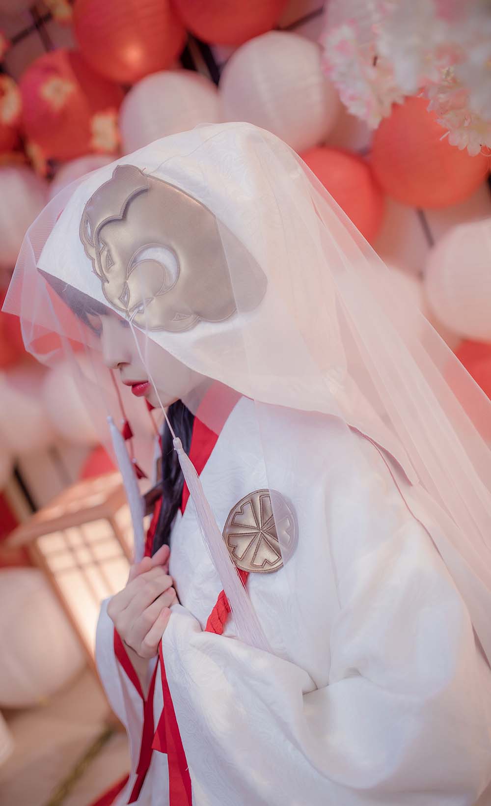 二佐Nisa – 花嫁 Cosplay-第1张