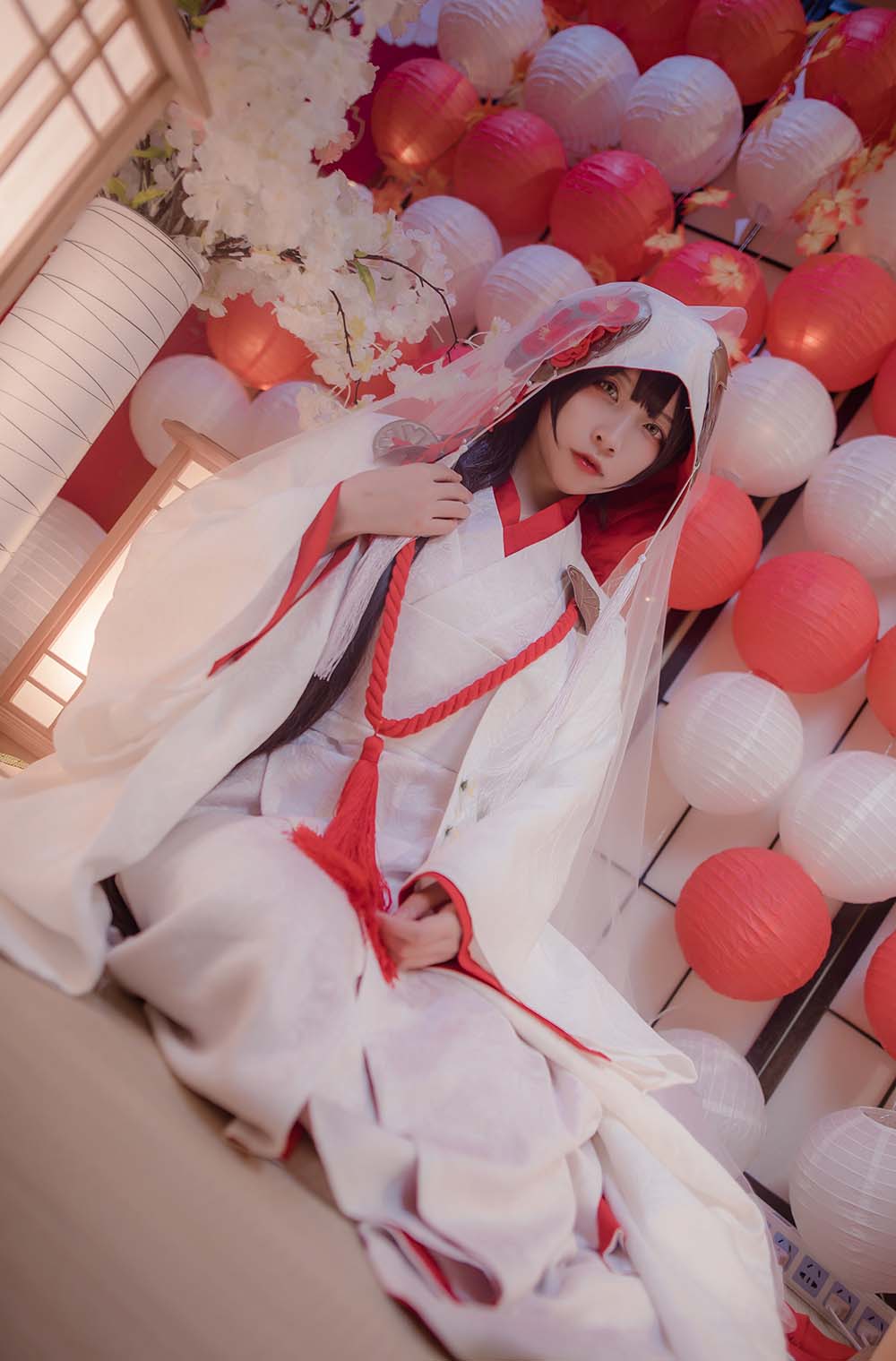 二佐Nisa – 花嫁 Cosplay-第2张