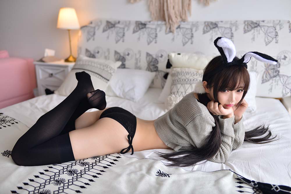 雪琪 – 灰兔兔 Cosplay-第2张