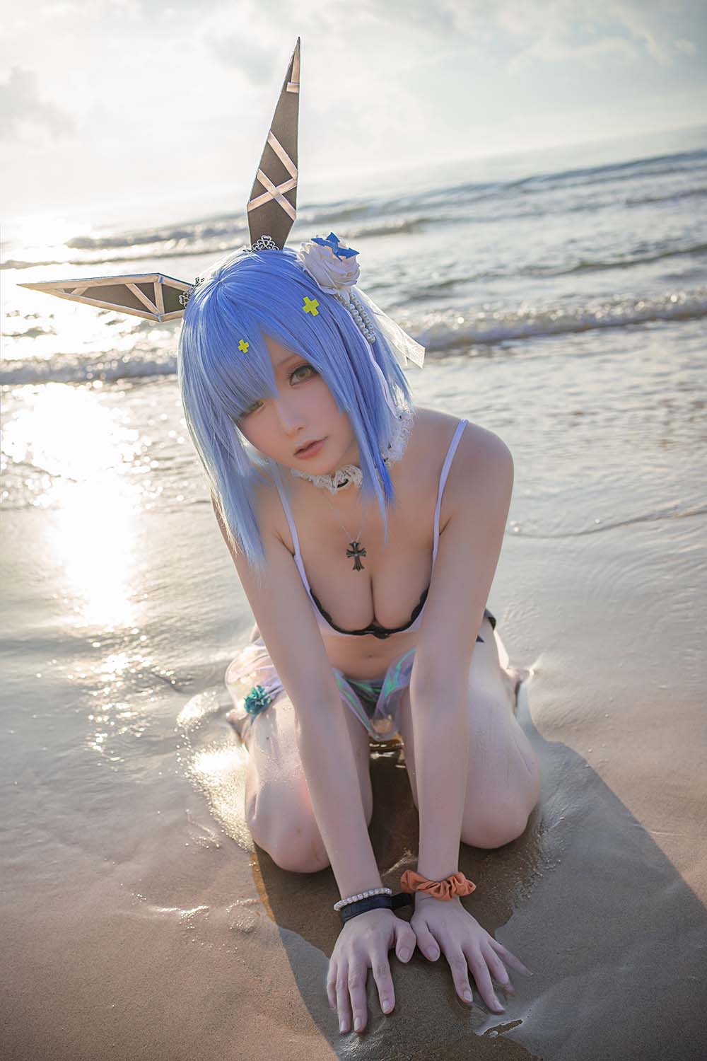 星之迟迟 – 鸣夏 加斯科涅 Cosplay-第1张
