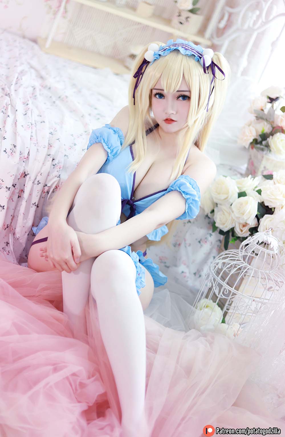 Potato Godzilla – Eriri Spencer Sawamura Cosplay-第1张