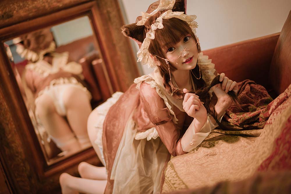 星野咪兔 – 透明女仆 Cosplay-第2张