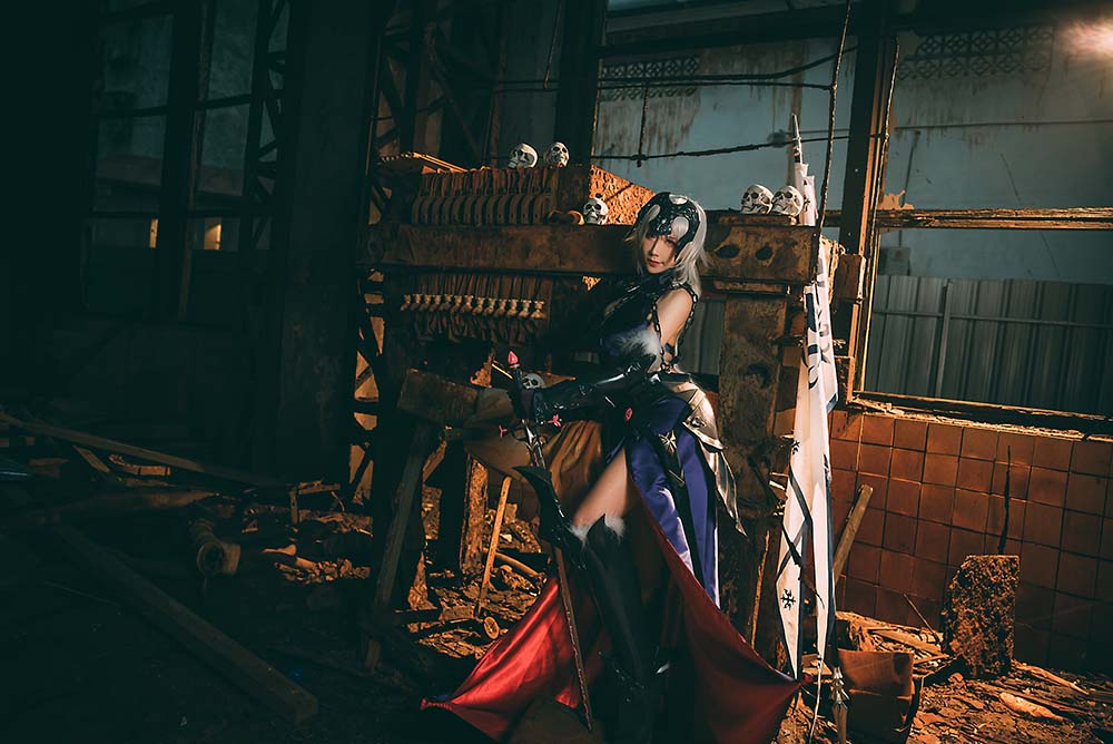 九曲Jean – 黑贞德 Cosplay-第1张